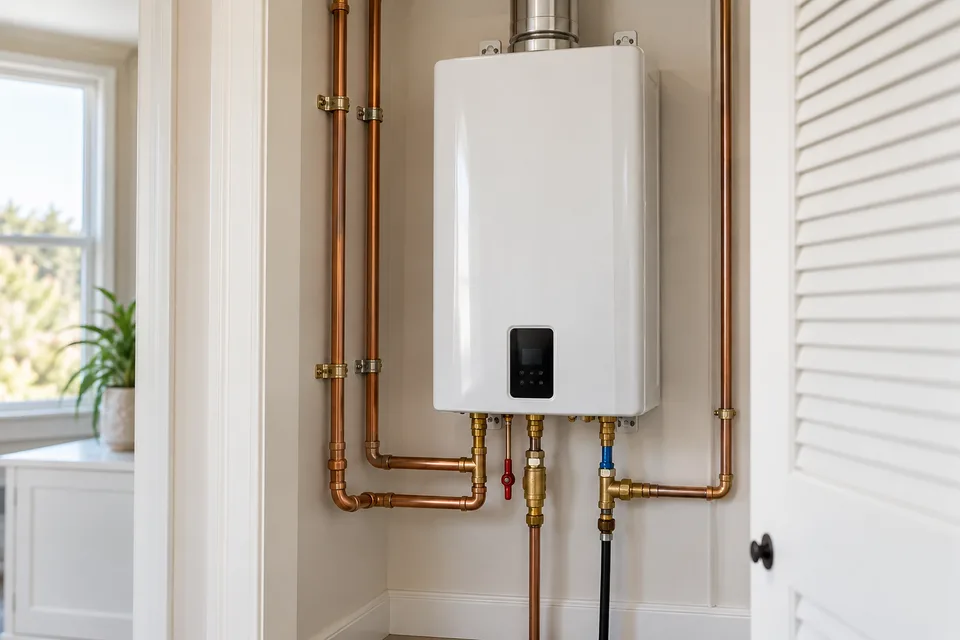 Hot water only affected